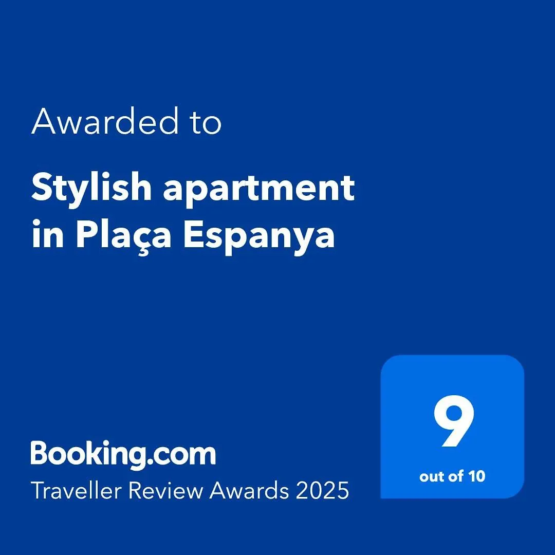 Stylish Apartment In Placa Espanya Barcelona 0*,